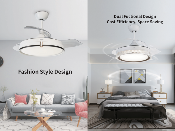 Chint Ceiling Fan CTFL71-4 White 71W Tricolor