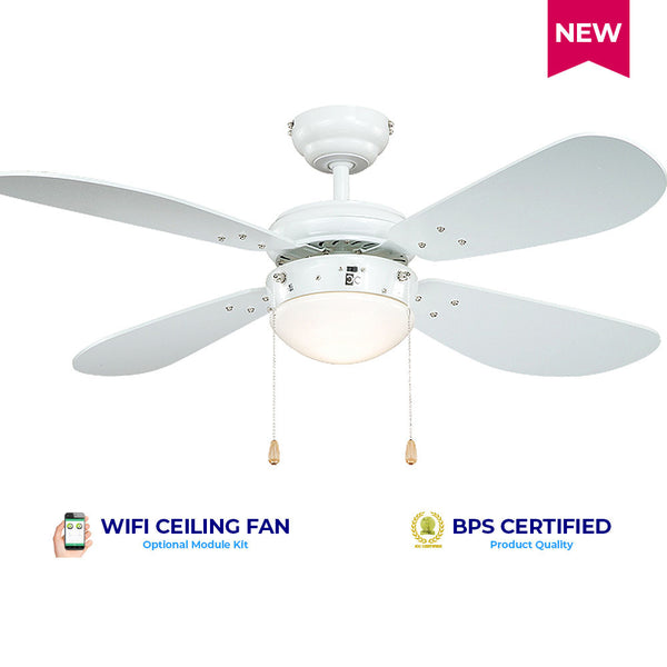 WIFI Ceiling Fan with Light 3-in-1