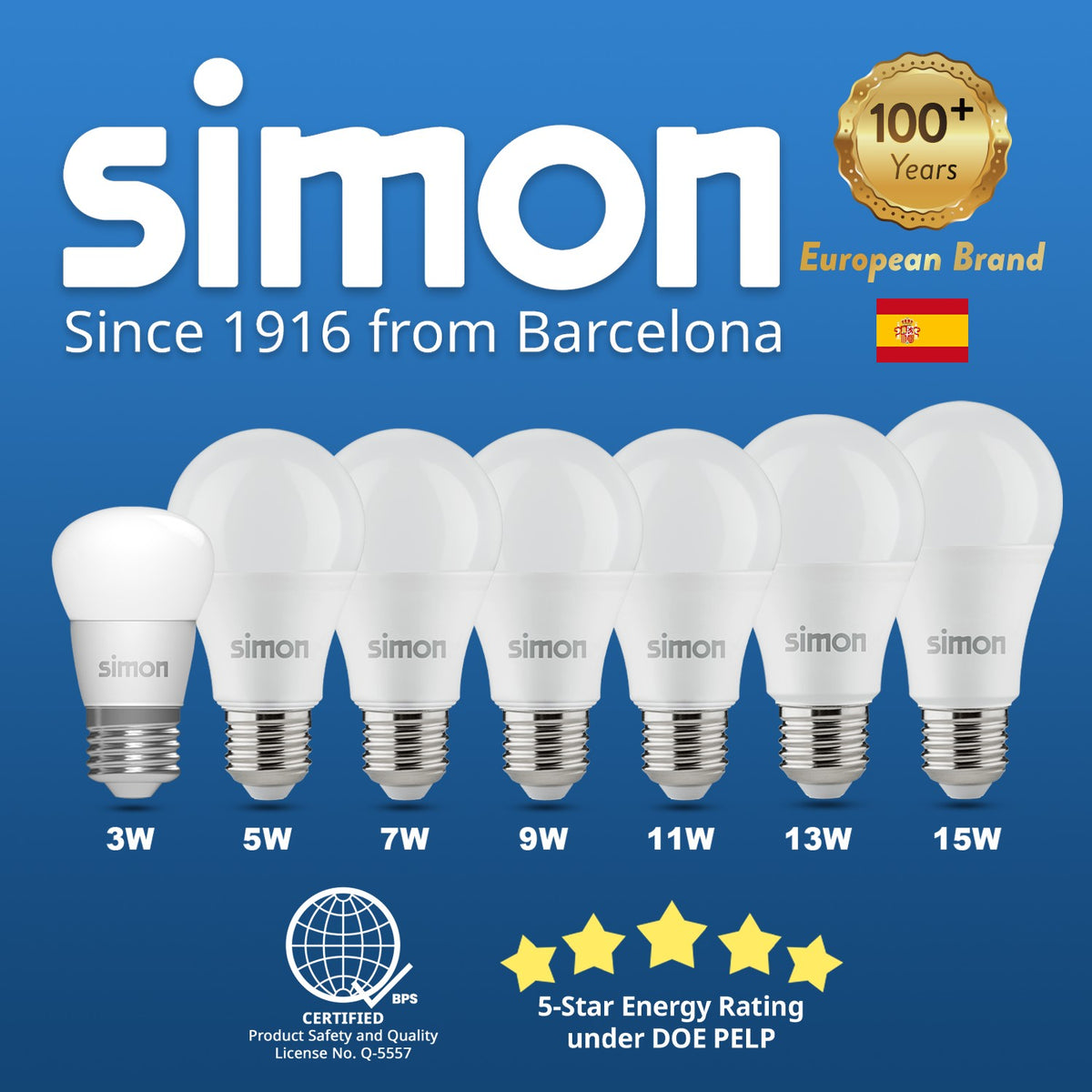 Simon Led SIMON LED Bulb – Lightforce Corporation