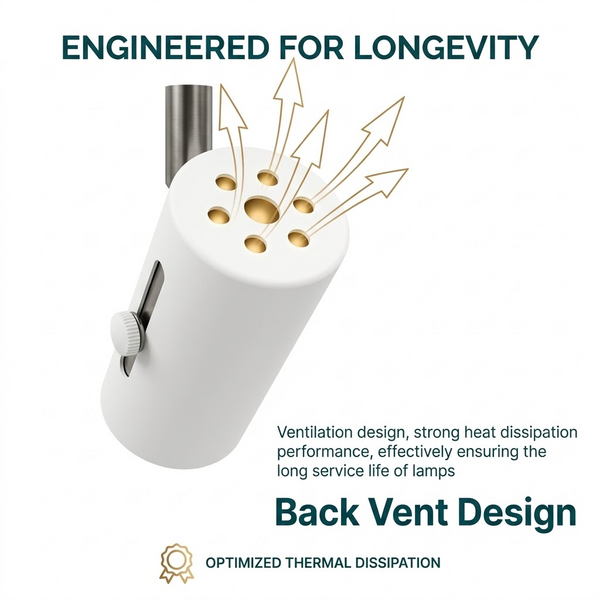 LED Track Light 013N – Retractable Adjustable Track Lamp