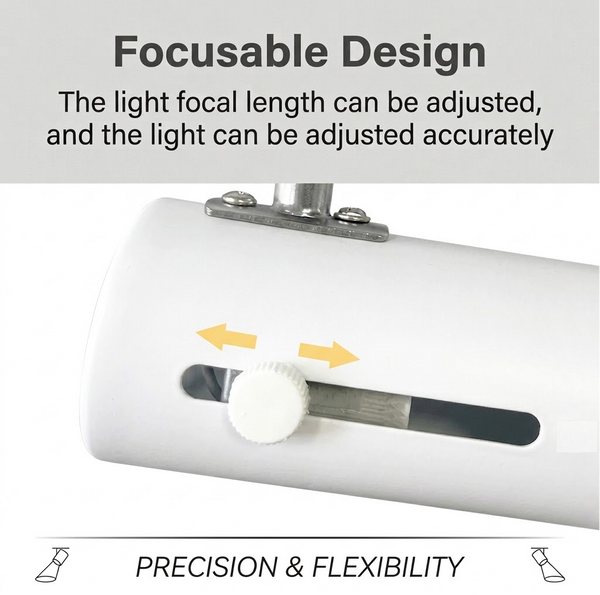LED Track Light 013N – Retractable Adjustable Track Lamp