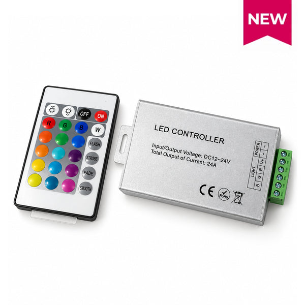 LED COB Tapelight RGB 24V/24A Remote Controller for 10M