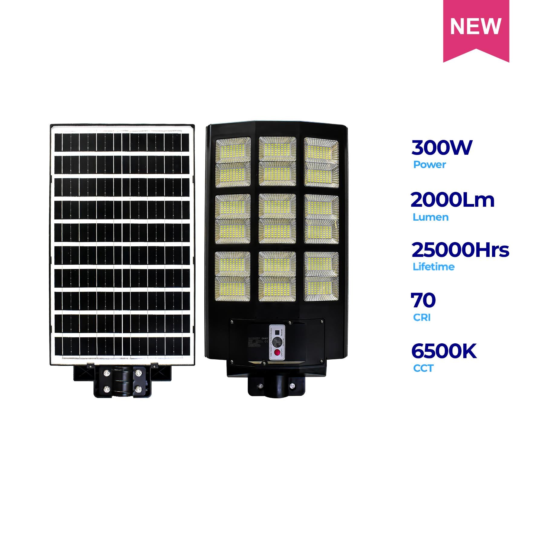 Chint Solar Streetlight 300Watts Daylight