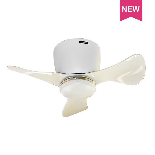 Anda Ceiling Fan with LED Light (Tricolor + Remote)