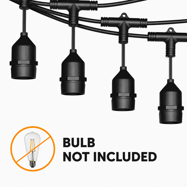 Decorative String Light 5m x 10 E27 IP65