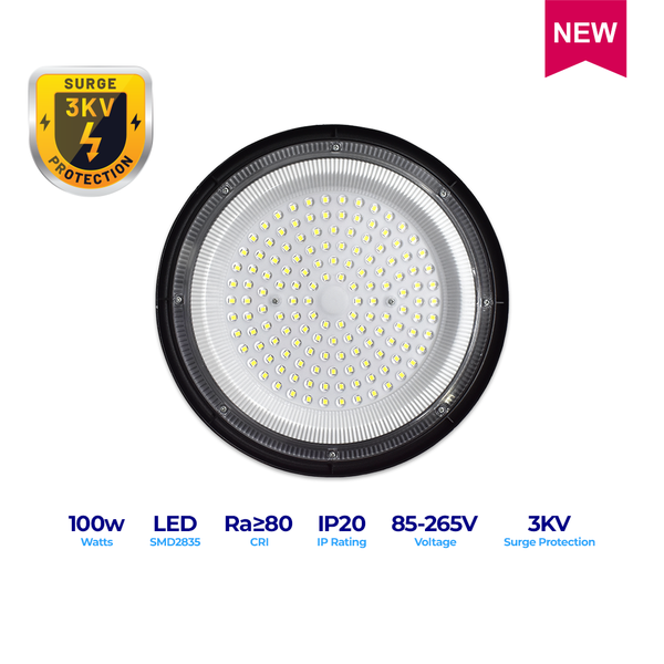 Essential LED DOB High Bay Round 100W