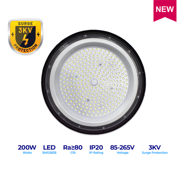 Essential LED DOB High Bay Round 200W