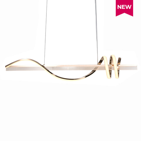 Hanging Lamp 2302 GD TRICOLOR