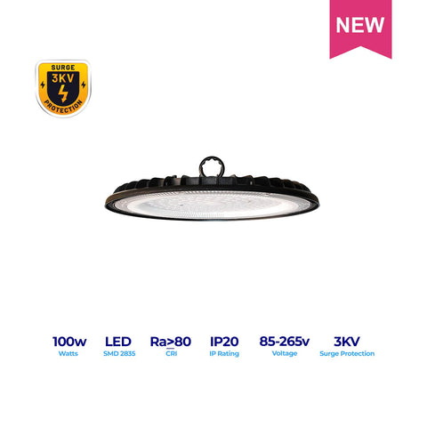 Essential LED DOB High Bay Round 100W