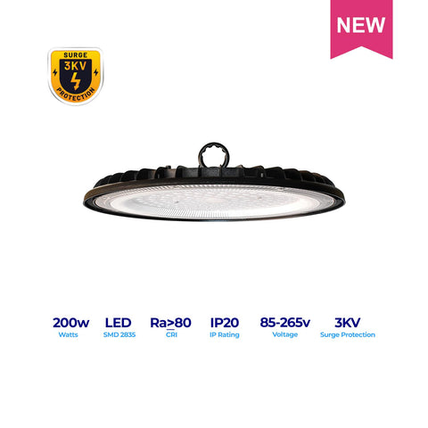 Essential LED DOB High Bay Round 200W