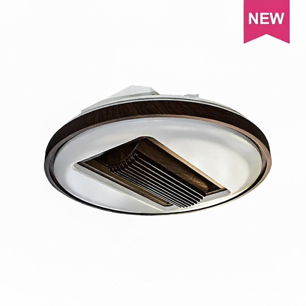 LUFTTORKA Ceiling Fan with LED Light, Remote Control & Voice Command (Aladdin Smart Control)