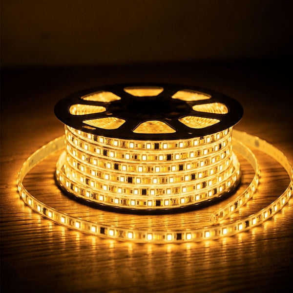 Flexible LED Striplight 220V 9W 8mm IP65 (Single Line, 2835 SMD)