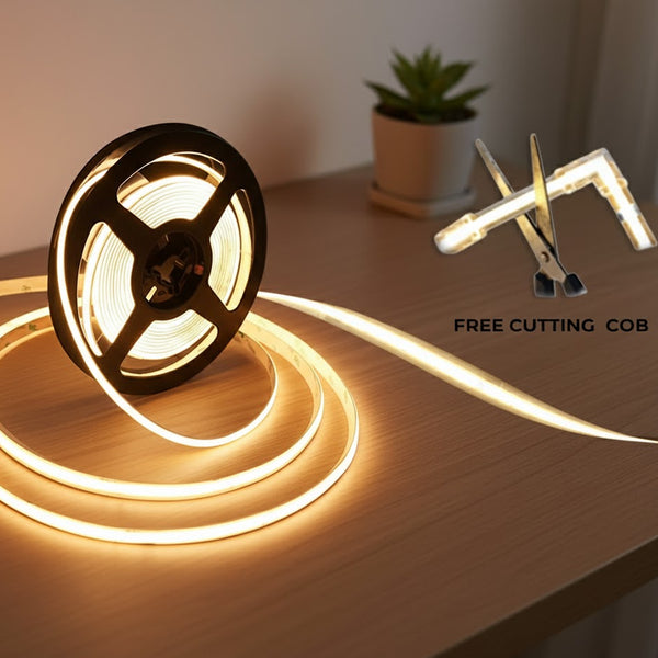 LED TAPELIGHT 24V COB FREE CUT 8mm 13W/M IP20