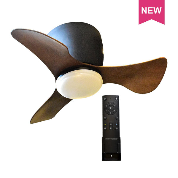 Anda Ceiling Fan with LED Light (Tricolor + Remote)