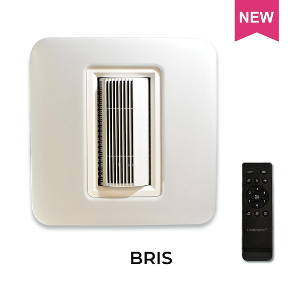 Bris Ceiling Fan with LED Light, Remote Control & Voice Command (Aladdin Smart Control)