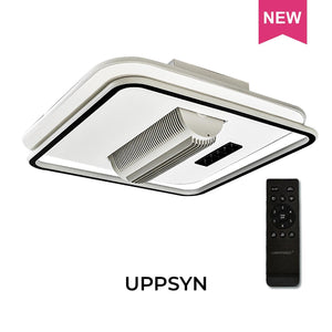 UPPSYN Ceiling Fan with LED Light, Remote Control & Voice Command (Aladdin Smart Control)