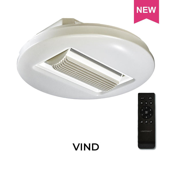 VIND Ceiling Fan with LED Light, Remote Control & Voice Command (Aladdin Smart Control)