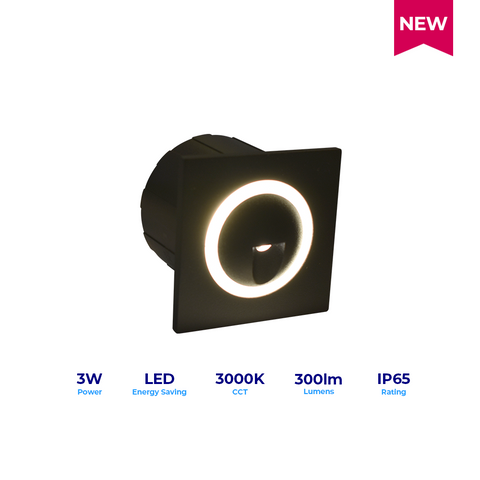 LED STEPLIGHT QJ-06 3W