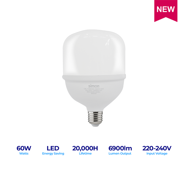 Simon High Powered Bulb Sanabria T140 60W