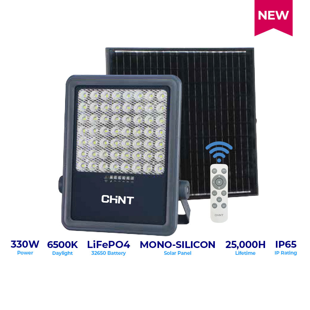 CHINT VENUS SOLAR FLOODLIGHT 330W DAYLIGHT