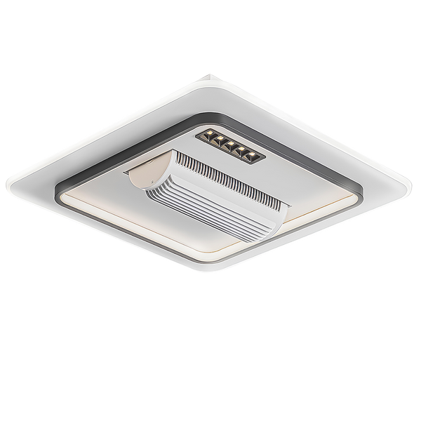 PRAGEL Ceiling Fan with LED Light, Remote Control & Voice Command (Aladdin Smart Control)