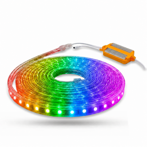 LED Flexible Strip Light 220V 5M Single Line RGB with Blister Pack