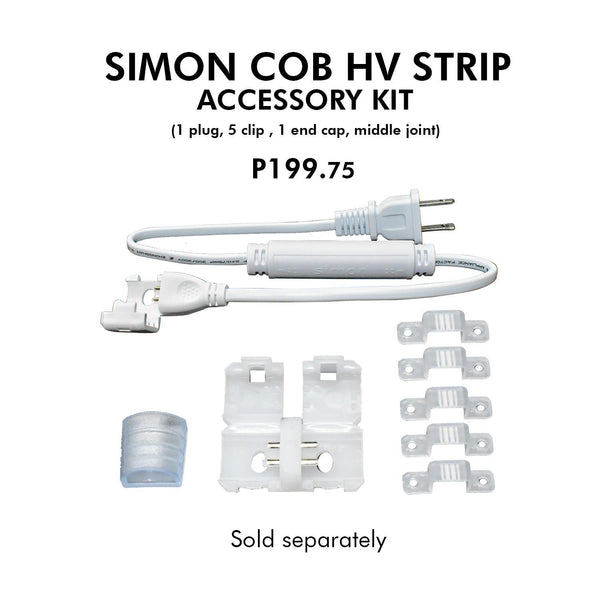 SIMON LED COB HV STRIP 8MM 14W/M 220V