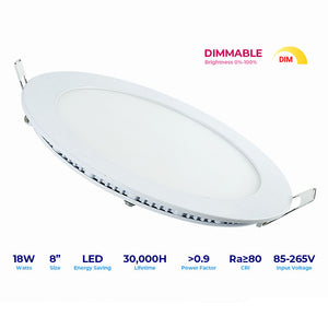 Lightforce Led Ultraslim Dimmable 18W RD 8 inches 3000k