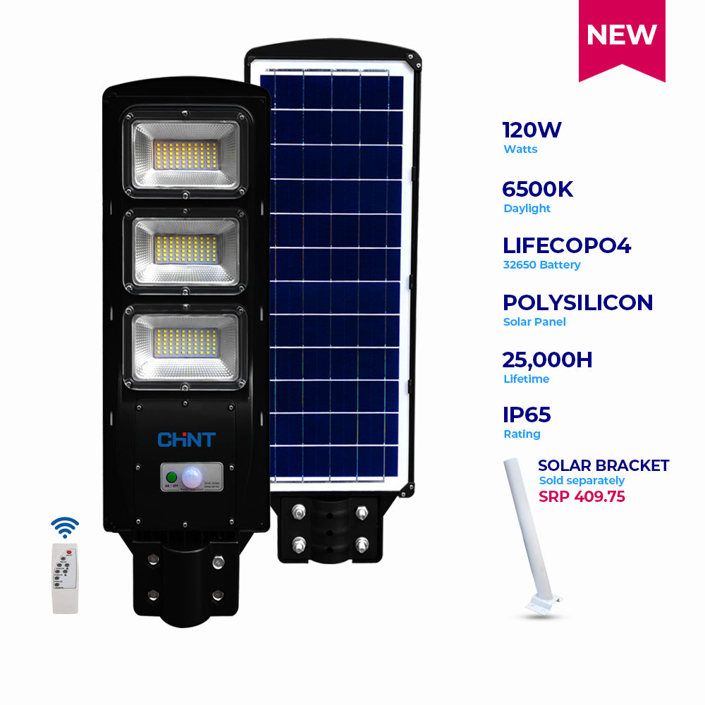 Chint Solar Streetlight 120Watts – Lightforce Corporation