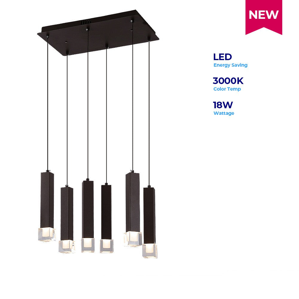 Lightforce Hanging Lamp 1901/6 Led 18W