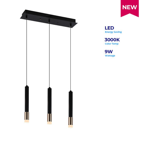 Lightforce Hanging Lamp 1903/3 Led 9W