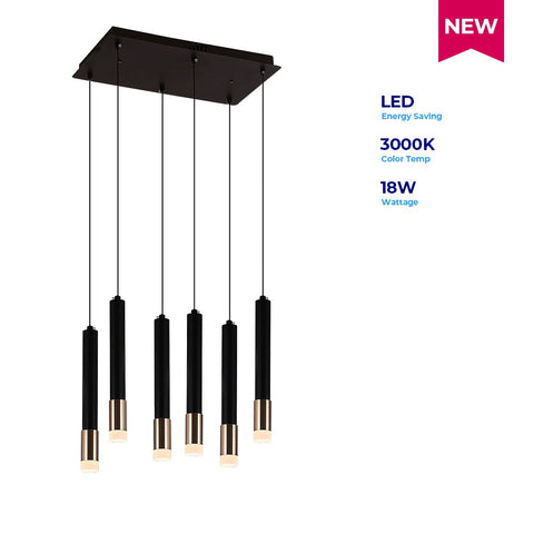 Lightforce Hanging Lamp 1903/6 Led 18W