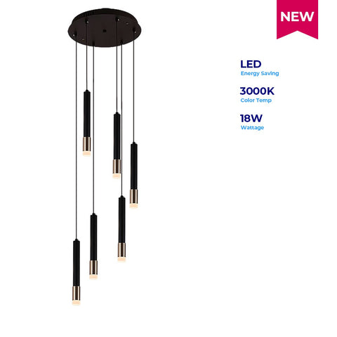 Lightforce Hanging Lamp 1903/6S Led 18W