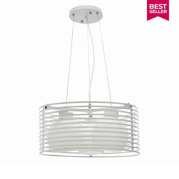 Lightforce Hanging Lamp 9800/3 White