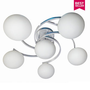 Lightforce Low Ceiling Lamp 8297/5+1