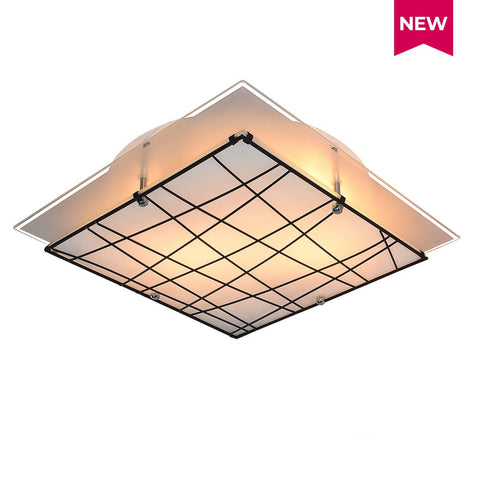 Lightforce Low Ceiling Lamp C5225-2BL SQ