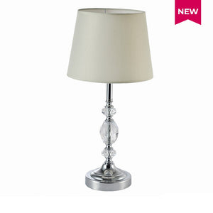 Lightforce Table Lamp 901-170304 WHT+CH