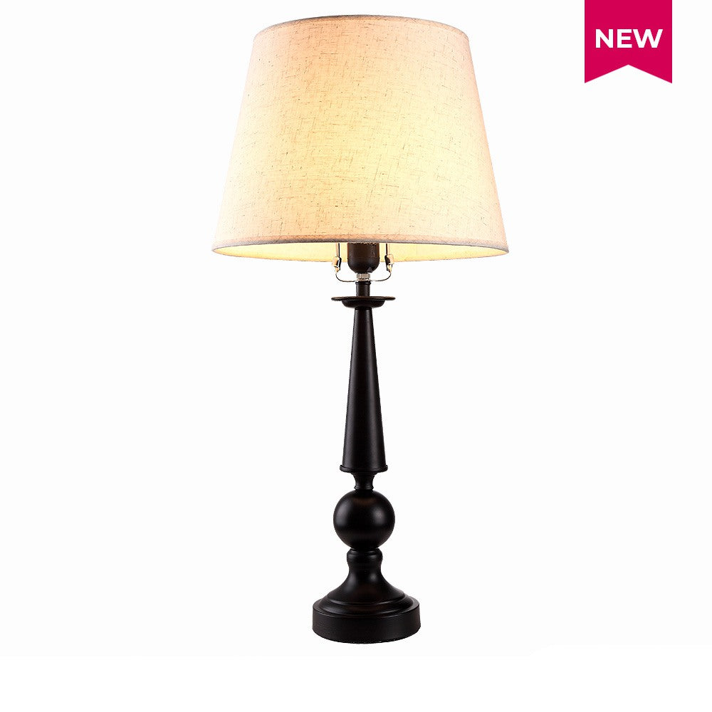 Lightforce Table Lamp 901-170834 WHT+BLK