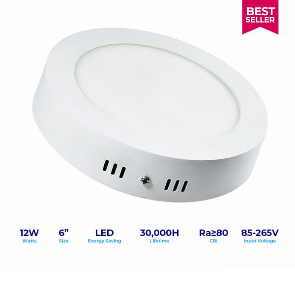 Lightforce Led Surface Type 12W RD 6 6500k