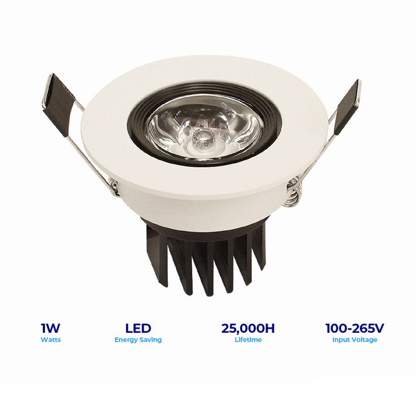 Lightforce Led Downlight XD01 1W 3000k