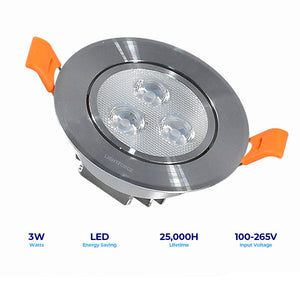 Lightforce Led Downlight H048 3W SSV 3000k