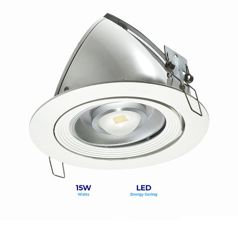 Lightforce Led Retractable Downlight Blackhole 15W COB 4000k