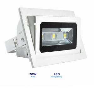 Lightforce Led Retractable Downlight Cosmic 30W COB 4000k