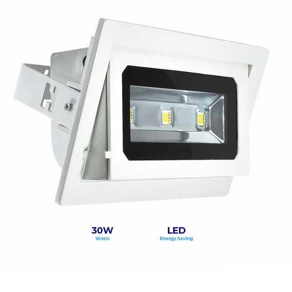 Lightforce Led Retractable Downlight Cosmic 30W COB 3000k