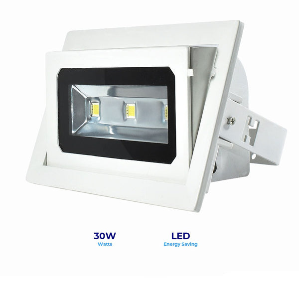 Lightforce Led Retractable Downlight Cosmic 30W COB 6000k