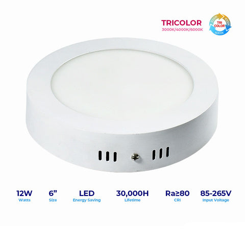 Lightforce Led Surface Tricolor 12W RD 6