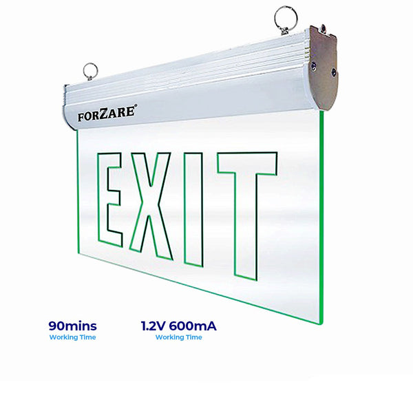 Lightforce Led, Fire Exit, Comfort Room Signage, Single Face 702