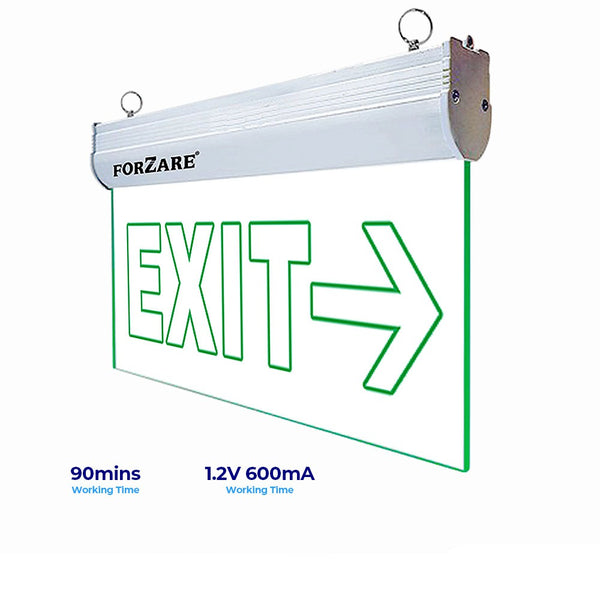 Lightforce Led, Fire Exit, Comfort Room Signage, Single Face 703