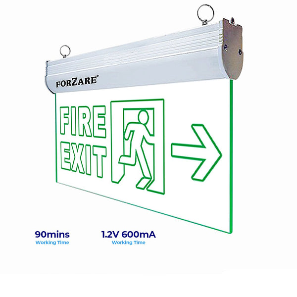 Lightforce Led, Fire Exit, Comfort Room Signage, Single Face 705