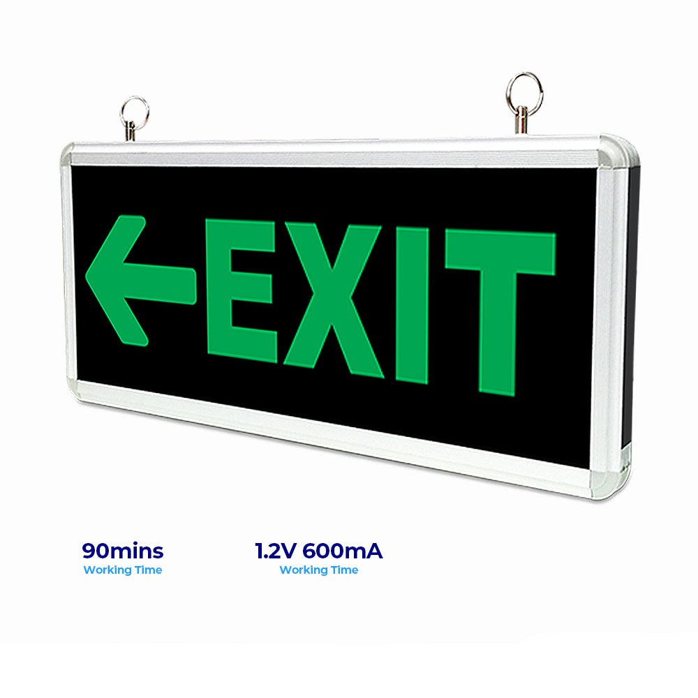 Lightforce Led, Fire Exit, Comfort Room Signage, Double Face 501